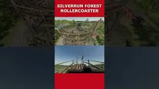 Riding The silverrun Forest Rollercoaster Farming Simulator 22 Platinum Expansion