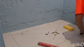 How to tile a shower base  #shower #floor #flooring #tiler #tiling #tilingwork #videoviral #vlogs