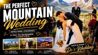 Nate & Doan Do's Wedding at Black Canyon Inn, Estes Park, CO // Wedding Trailer
