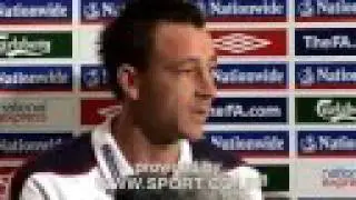 John Terry on the England captaincy