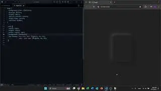 ASMR Programming - Simple CSS Card - No Talking