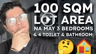 120 sq.m. lot area na may 4 bedrooms & 3 toilets and baths? 🤔