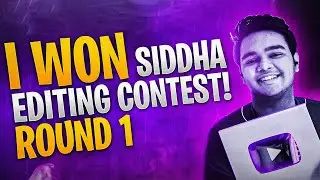 @SiddhaGaming Reacted On My Video! | Round 1 Winner | Dimma Gaming