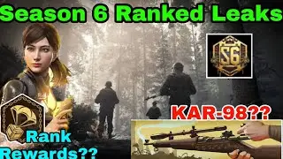 Cod Mobile season 6 Ranked rewards leaks | cod mobile season 9 new guns kar98