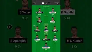 SS Vs CSG Dream11 Prediction, TNPL 2nd Match Dream11 Team Prediction, Tamil Nadu Premier league