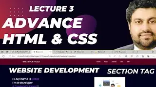 HTML CSS Lecture 3 For Next.js Website development