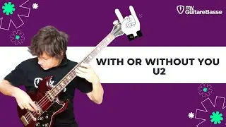 Jouer WITH OF WITHOUT YOU de U2 - #1 TUTO BASSE MEDIATOR pour les guitaristes