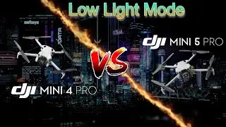 Mini 5 Pro VS Mini 4 Pro // Night Mode (Low Light) --- This May Surprise You!!!