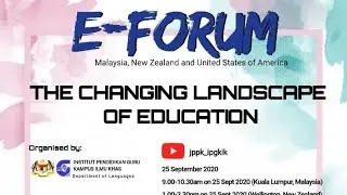 e- Forum -  THE CHANGING LANDSCAPE OF EDUCATION