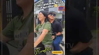 GRABE MAG-MOTOR SI KAPITANA, LUMILIPAD! 😁 (Edited) #shorts #trending  #kalingap