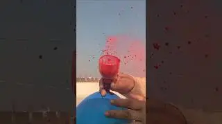 Holi Colour Fog bomb DIY 😍😍 #holi