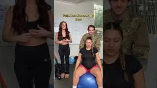 Cutest Baby Yoga Session Ends with Military Surprise 😭💕