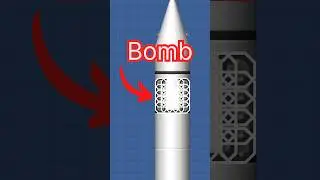 Solid Rocket Booster Nuke Missile in SFS #shorts