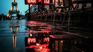 Quiet Paris Nightscape 🌙 Soft Jazz Bossa Nova Instrumental | Stress Relief