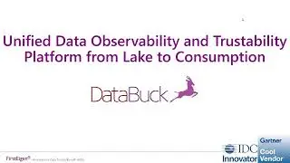 Data Observabiliity - FirstEigen DataBuck - CDO TechVent demo