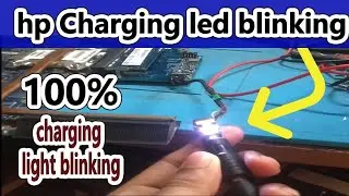 Hp laptop charging light white blinking  - Hp probook 4440s charging LED flashing fix