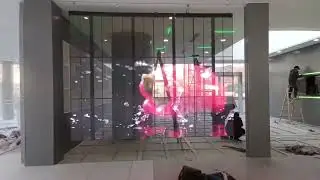 Transparent LED Display Screen Effect Showcase