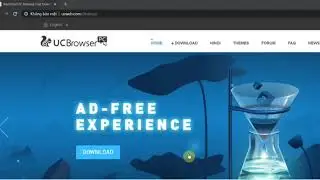 Hướng dẫn c&agrave;i đặt UC browser,tr&igrave;nh duyệt web nhanh nhất