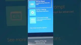 Windows 11 error and startup Recovery #viralvideo #technology