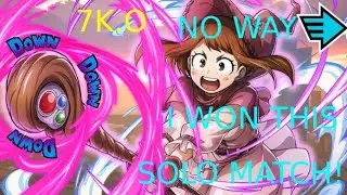 EPIC SOLO MATCH WITH RAPID OCHACO! in My Hero Ultra Rumble
