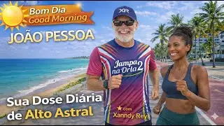 🌴 Movimento nas Praias e no Calçadão | Morning Beach Walk