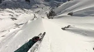 POV Freeride Skiing Vorarlberg/Austria