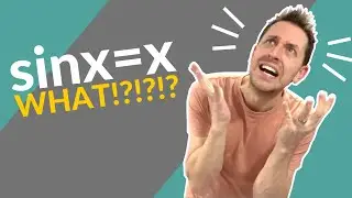 Let's Solve Weird Math Equations (sinx=x) #shorts