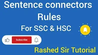 Sentence Connectors Rules part -01