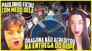 PACT0!🔥 DRAGONA e PAULINHO o LOKO mostraram os PRODUTOS do BOPE e da DRAGONS na CAPITAL CITY GTA RP