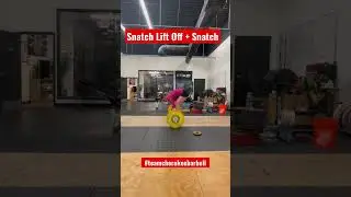 Snatch Lift Off + Snatch @TEAMCHEROKEEBARBELL
