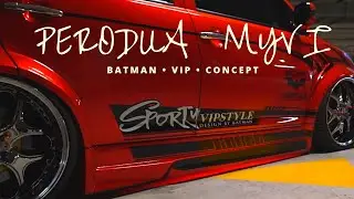 Perodua Myvi 可以怎样改？我们来看看这辆 Myvi Batman VIP Concept!