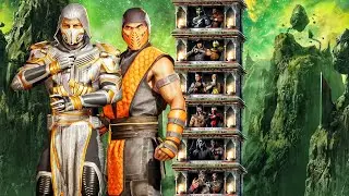 Silver Streak Smoke With Scorpion | Endless Klassic Tower | Mortal Kombat 1 - No Commentary