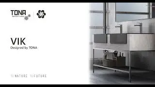 TONA Vik Freestanding Bathroom Vanity