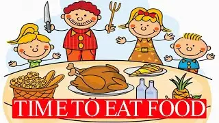 Kids Vocabulary - Learn About Food - Educational Video - Kids Games - Meal Types