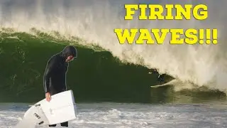 FIRING WAVES At Europes BEST Right Hand Pointbreak