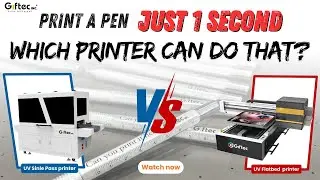 print a pen just one second! UV Single Pass VS UV Flatbed Printer: Which is the king of print speed?
