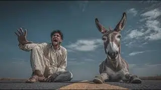 A great relationship between poor farmer and a hard working donkey 😍❤️🥰