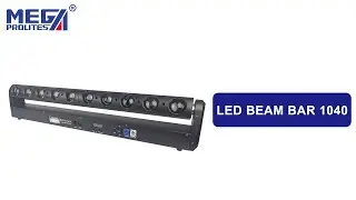10x40W RGBW Beam Bar Moving Head Light Pixel Control Stage DJ Lighting