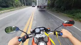 Upzinho com diret&atilde;o!! Rol&ecirc; na NXRes 150cc flex