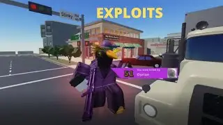 PURPLE TEAM EXPLOITER GETS DESTROYED! (ROBLOX ARSENAL)