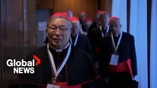 Cardinals from around the world meet at The Vatican as process to select next pope begins
