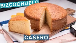 Como Preparar Bizcochuelo Casero 🍰