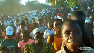 Accueil du president ONP RDC &agrave; Monkoto