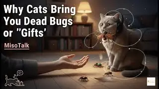 Why Cats Bring You Dead Bugs or &lsquo;Gifts&rsquo; 🎁🐞 | MisoTalk EP.29 &mdash; A Cat&rsquo;s Strange Love Language