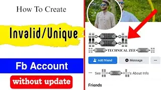 How to create Facebook jungle name stylish symbol Account new update 2023
