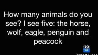HOW MANY ANIMALS CAN YOU SEE?