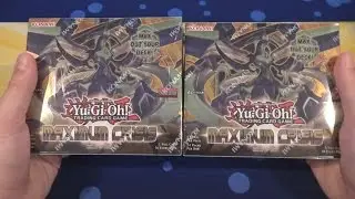 Yugioh Maximum Crisis 1st Edition Unboxing x2 - Double Unboxing!!!