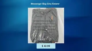 Messenger Bag Grey Estarer