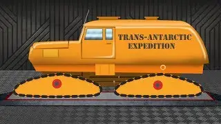 Trans Antarctic Snow Cat | Formation And Uses | Cartoon car For Kids