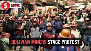 Bolivian miners march on La Paz, demand action against illegal mining